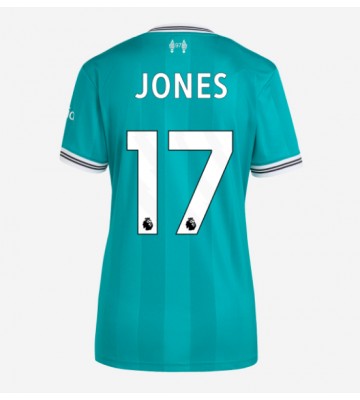Lacne Ženy Futbalové dres Liverpool Curtis Jones #17 2025-26 Krátky Rukáv - Tretina Lacne Ženy Futbalové dres Liverpool Curtis Jones #17 2025-26 Krátky Rukáv - Tretina